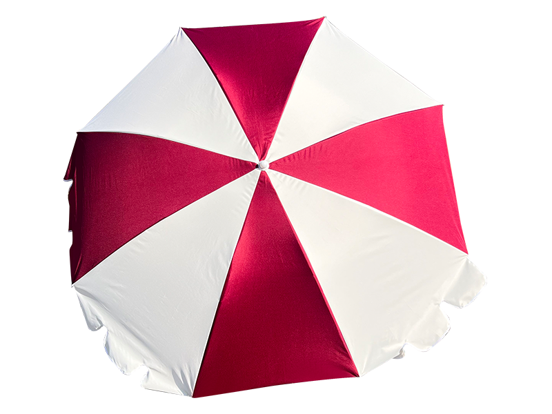 Rangka Fiber 2M, Poros Aluminium Ringan, Payung Matahari Biasa.