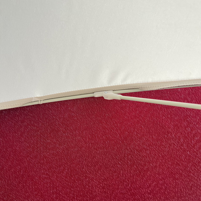 Rangka Fiber 2M, Poros Aluminium Ringan, Payung Matahari Biasa.