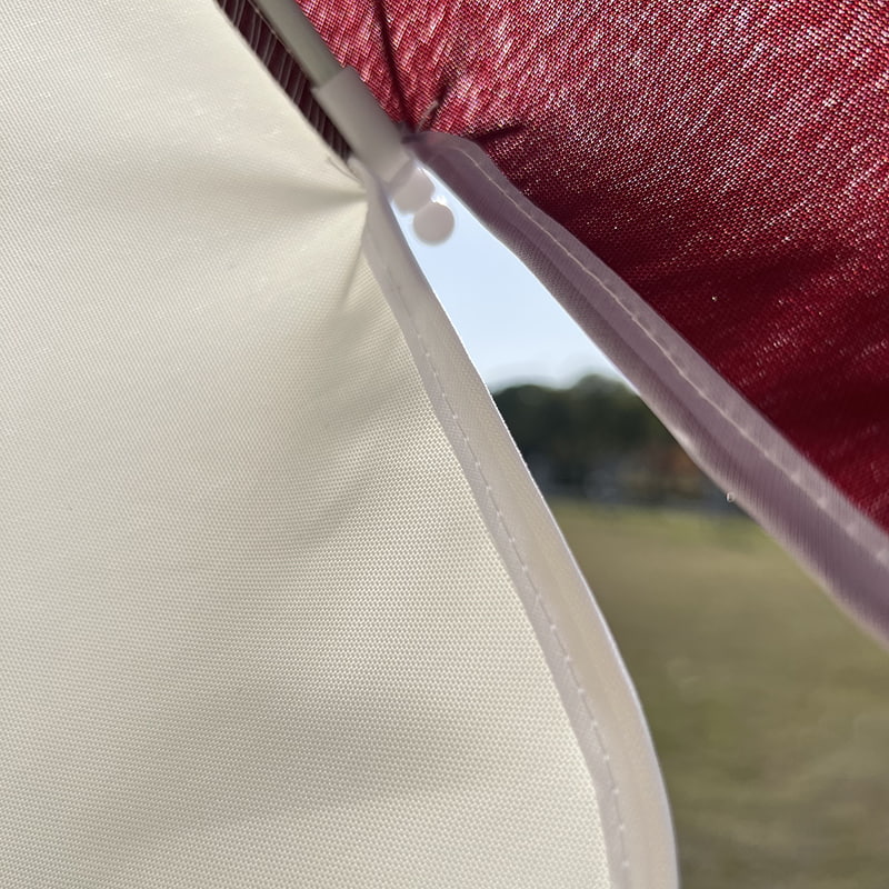 Rangka Fiber 2M, Poros Aluminium Ringan, Payung Matahari Biasa.