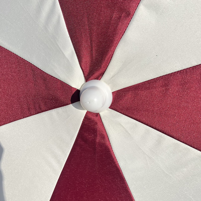 Rangka Fiber 2M, Poros Aluminium Ringan, Payung Matahari Biasa.