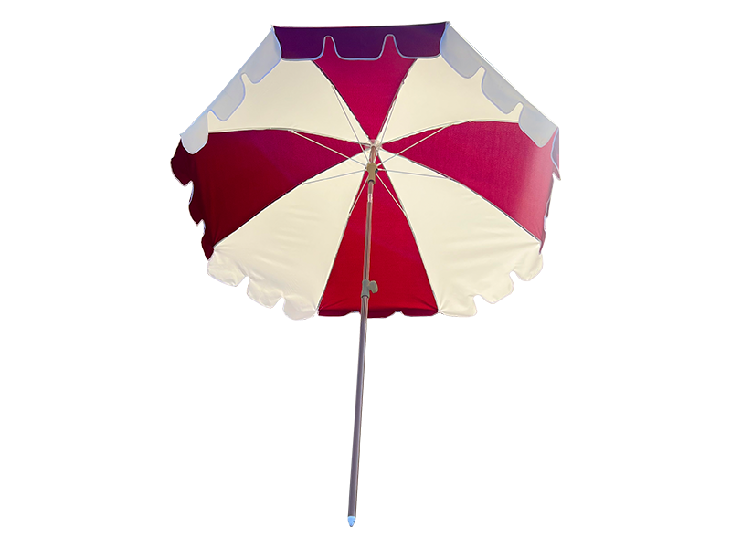 Rangka Fiber 2M, Poros Aluminium Ringan, Payung Matahari Biasa.