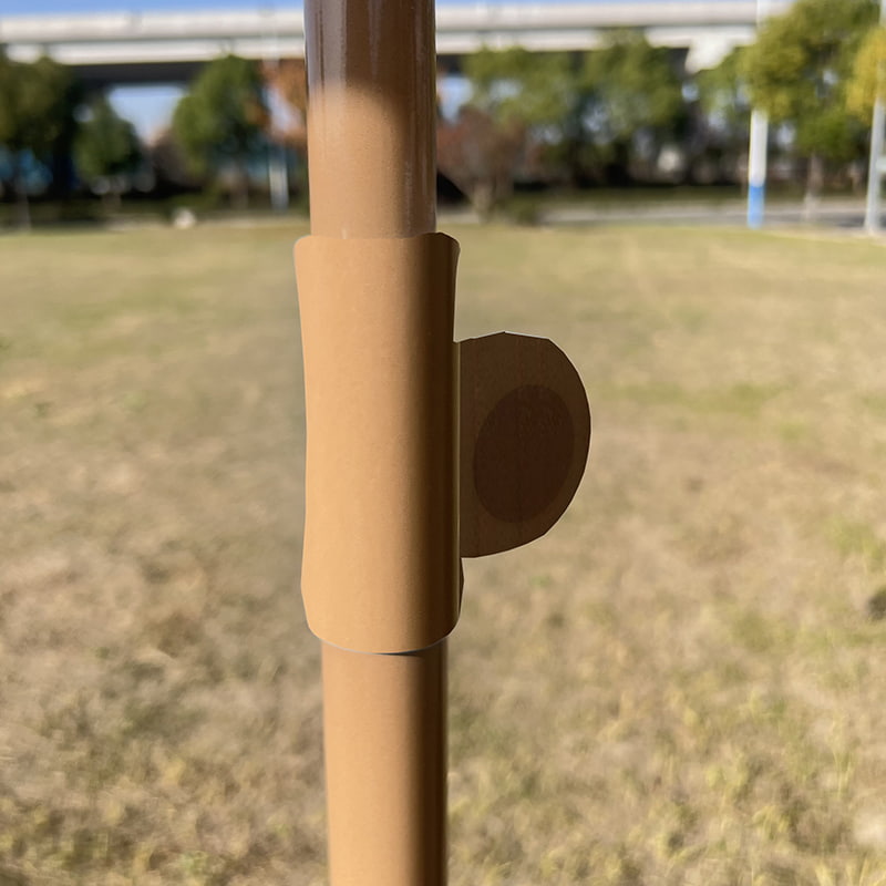 Rangka Fiber 2M, Poros Aluminium Ringan, Payung Matahari Biasa.