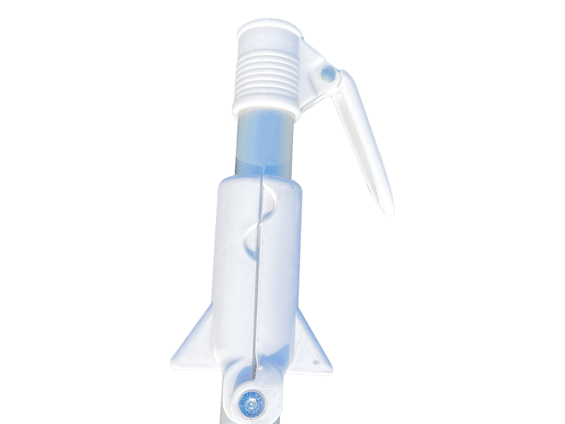 Payung Pantai Dekoratif 2,8*2,4M Bergaris 2