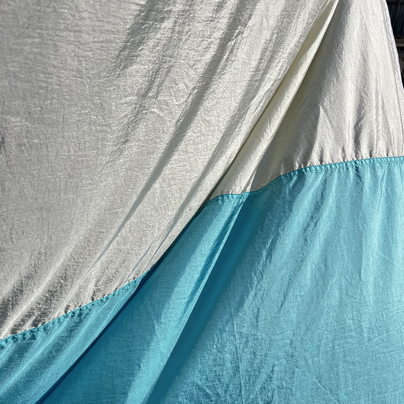 Payung Pantai Dekoratif 2,8*2,4M Bergaris 2