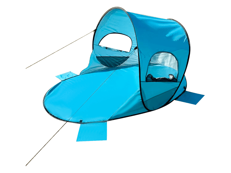 Tenda Pantai Portabel Pengaturan Cepat Multi-Orang Luar Ruangan