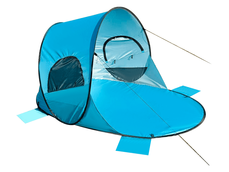 Tenda Pantai Portabel Pengaturan Cepat Multi-Orang Luar Ruangan