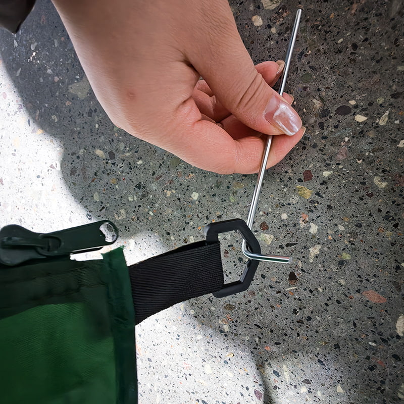 Payung Kanopi Hijau Militer 2,2M