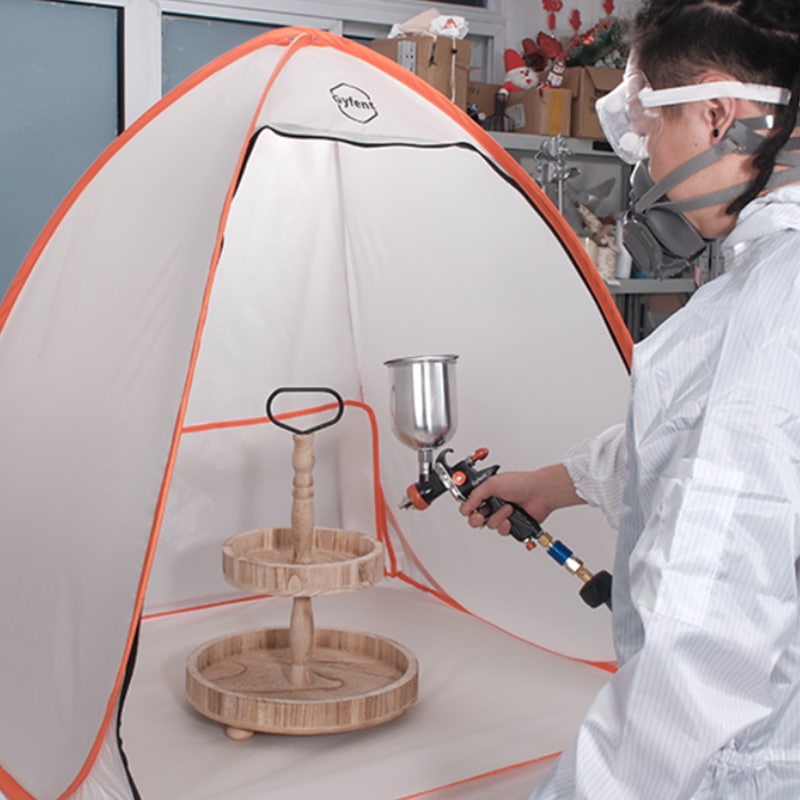 Tenda Penyimpanan Tahan Hujan Semprot Portabel Pop-Up