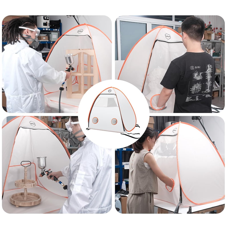 Tenda Penyimpanan Tahan Hujan Semprot Portabel Pop-Up