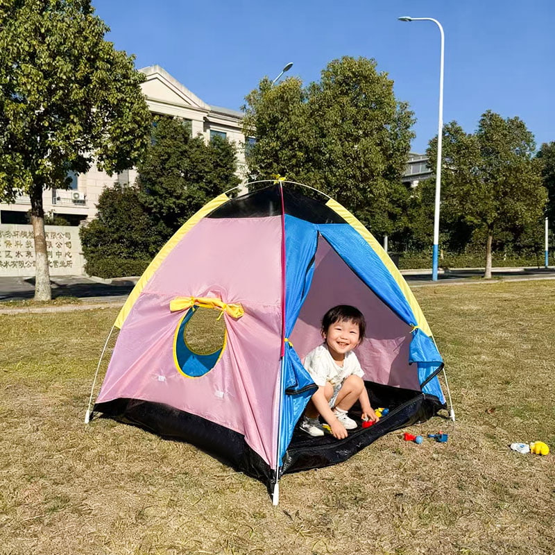 Tenda Lipat Warna-warni Luar Ruangan Anak-anak