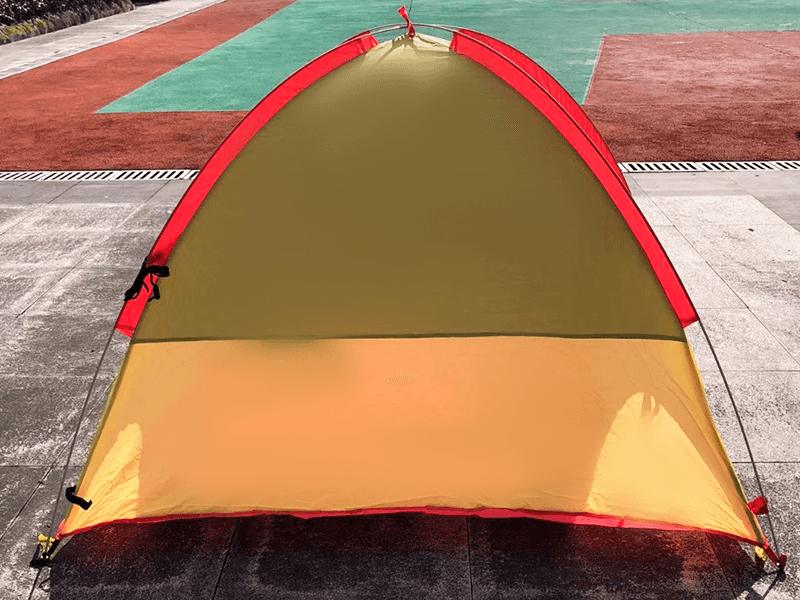 Tenda Pantai Luar Ruangan yang Luas dengan Ventilasi di Tiga Sisi