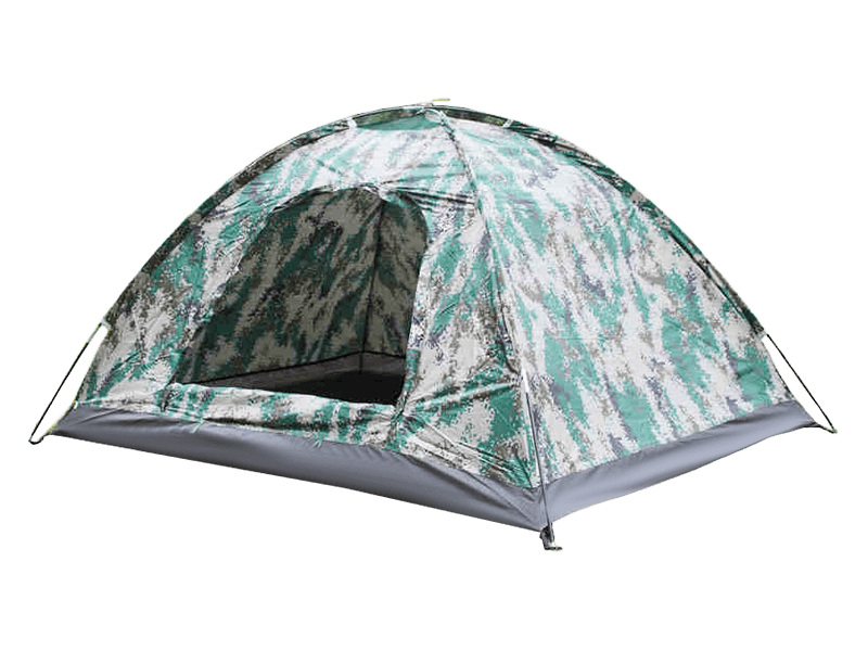 Tenda Perjalanan Luar Ruangan Kamuflase Manual