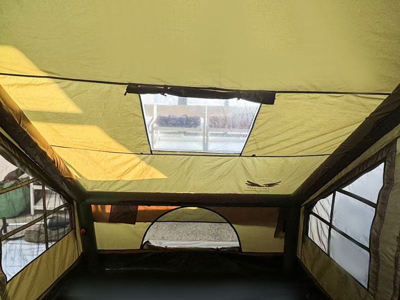 Tenda Kemah Tiup Hijau Militer Ukuran Kecil Tenda Kemah Tiup Hijau Militer Ukuran Kecil
