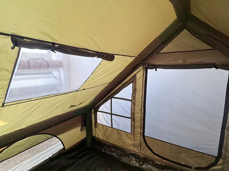 Tenda Kemah Tiup Hijau Militer Ukuran Kecil Tenda Kemah Tiup Hijau Militer Ukuran Kecil