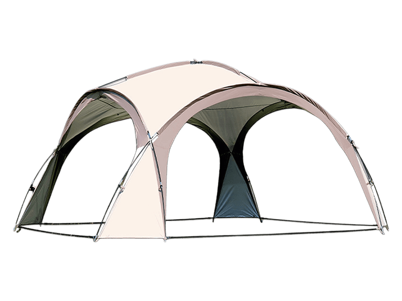 Tenda Berbentuk Kubah Besar, Cocok untuk Banyak Pengguna.