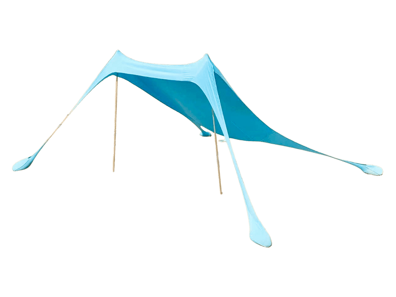 Tenda Pantai Kerai Lycra All-In-One Portabel