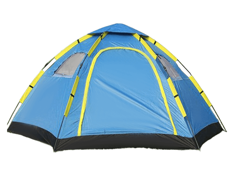 Tenda Berkemah Luar Ruangan Otomatis Heksagonal